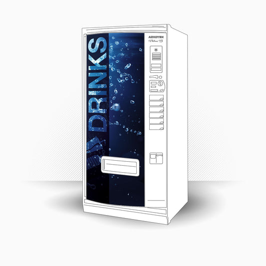 Vinile per pannelli - Waterfall 82x185 - Adesivo invertito