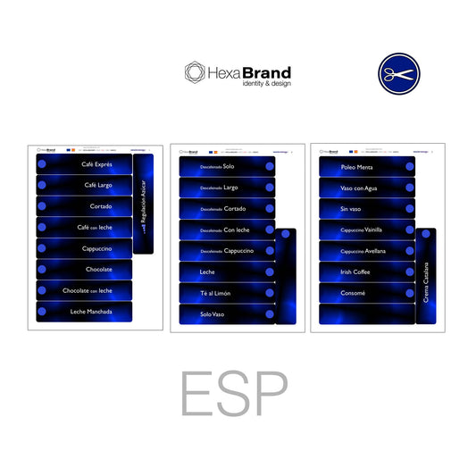 Kikko - Etichette di selezione ritagliabili