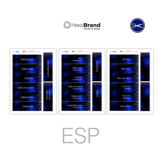 Astro - Etichette di selezione ritagliabili