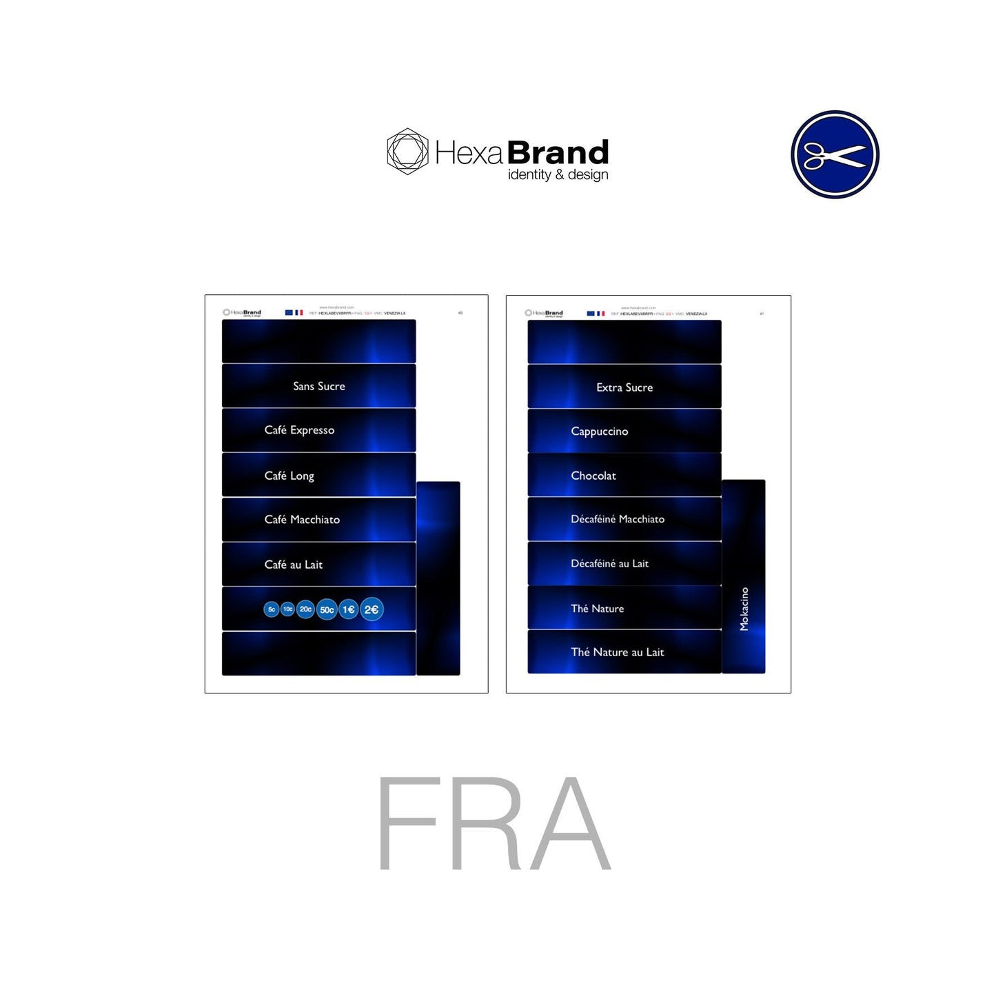 Venezia LX - Etichette di selezione ritagliabili