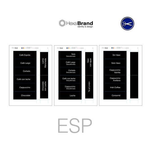 Necta Kikko Max - Etichette di selezione ritagliabili