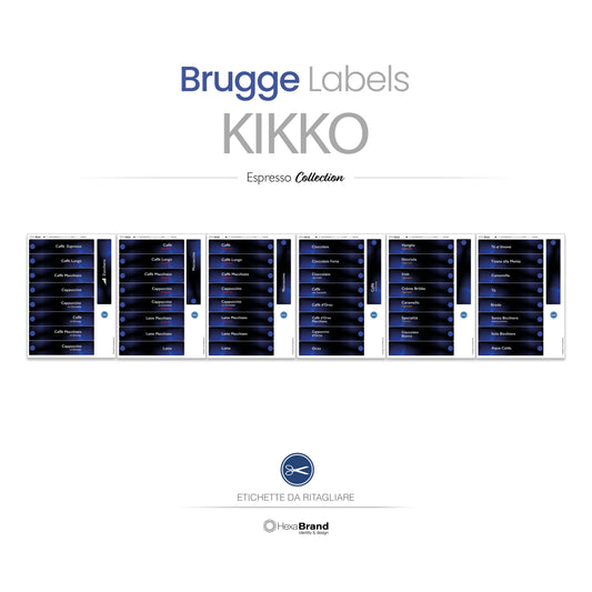 Kikko - Etichette di selezione ritagliabili