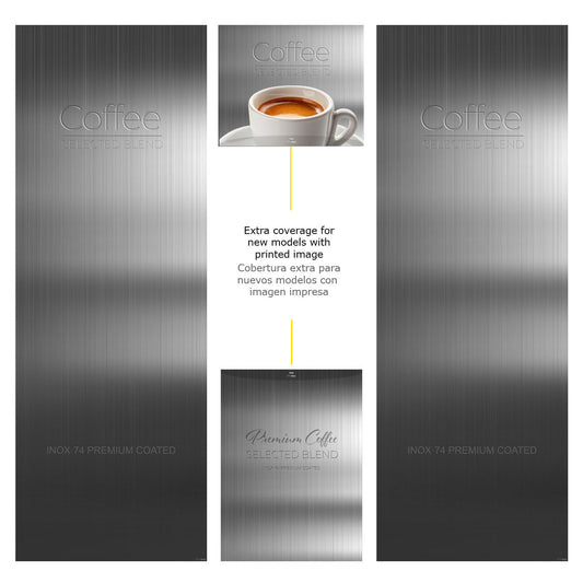 Necta Kikko - Inox Grey