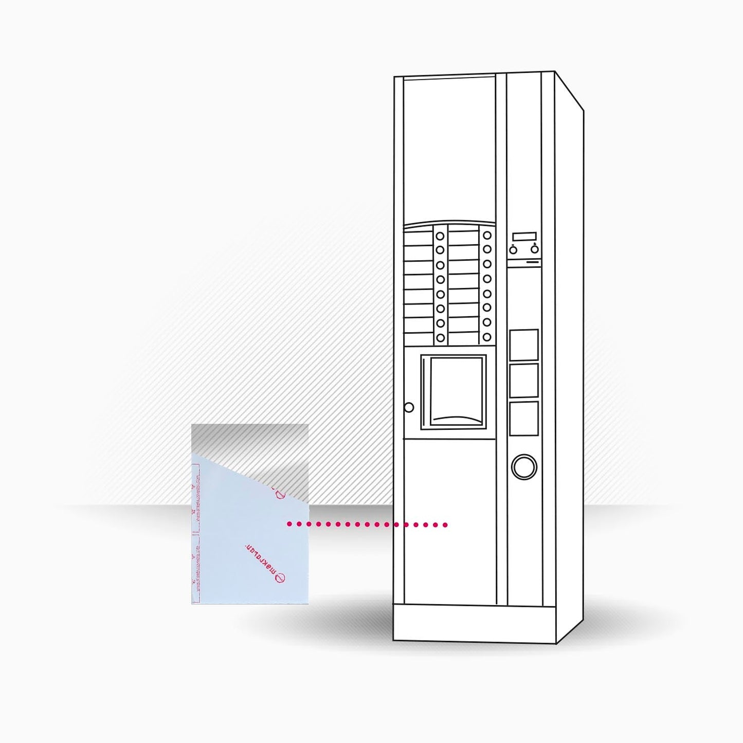 Plástico (policarbonato) Inferior transparente para Kikko Max, Necta - N&W