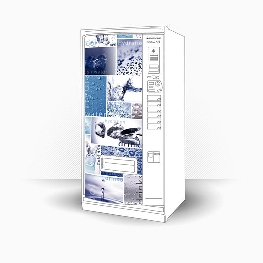 Vinile per pannelli  - Menorca 82x185 - Adesivo invertito