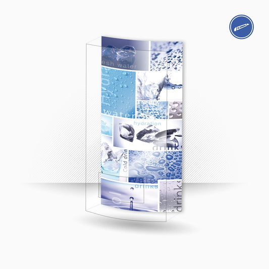 Vinile per pannelli  - Menorca 82x185 - Adesivo invertito