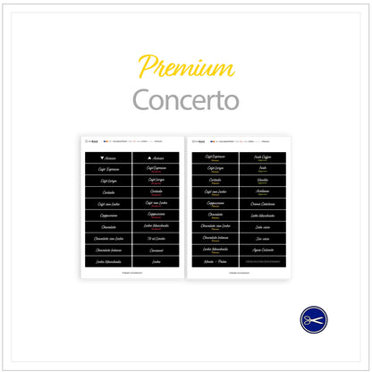 Necta Concerto - Barista 500 - Inox Print