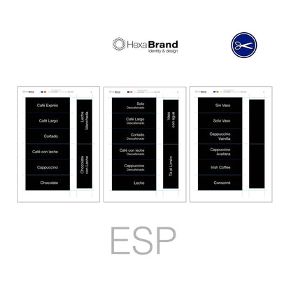 Necta Kikko Max - Etichette di selezione ritagliabili