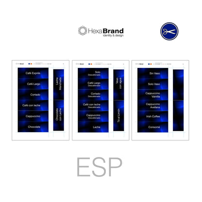 Necta Kikko Max - Etichette di selezione ritagliabili