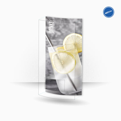 Vinile Drinks per pannelli  - Fresh Lemon - Adesivo invertito