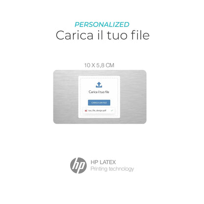 Adesivi informativi personalizzati – Carica il tuo file