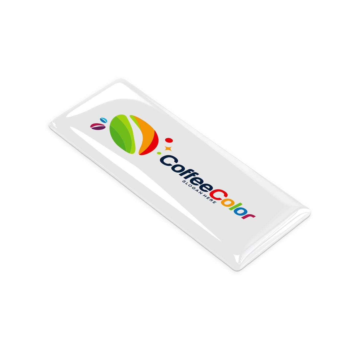 Adhesivos personalizados en gota de resina epoxi flexible