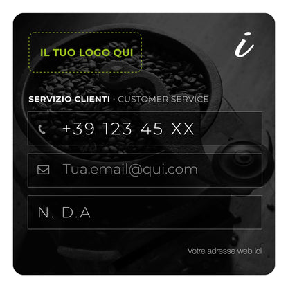 Adesivi informativi - Personalizzabili