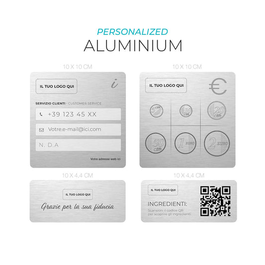 Adesivi informativi - Personalizzabili