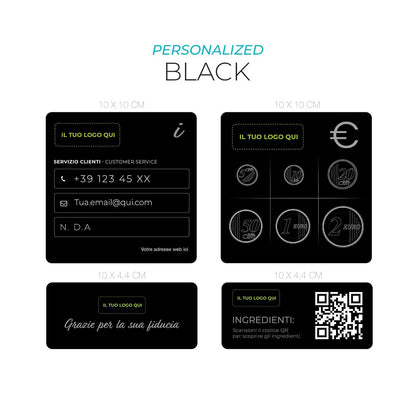 Adesivi informativi - Personalizzabili