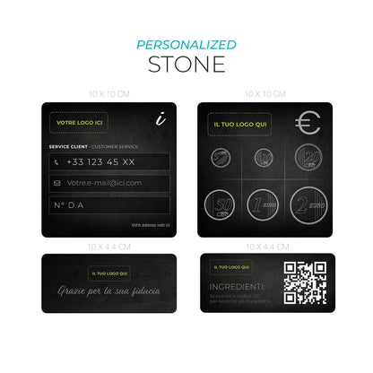 Adesivi informativi - Personalizzabili