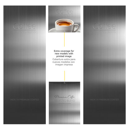 Necta Kikko - Inox Grey