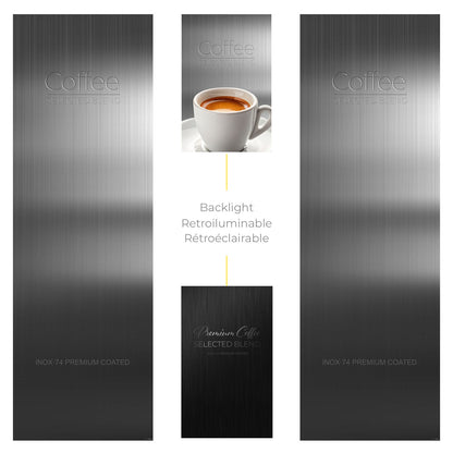 Necta Kikko Max - Inox Grey