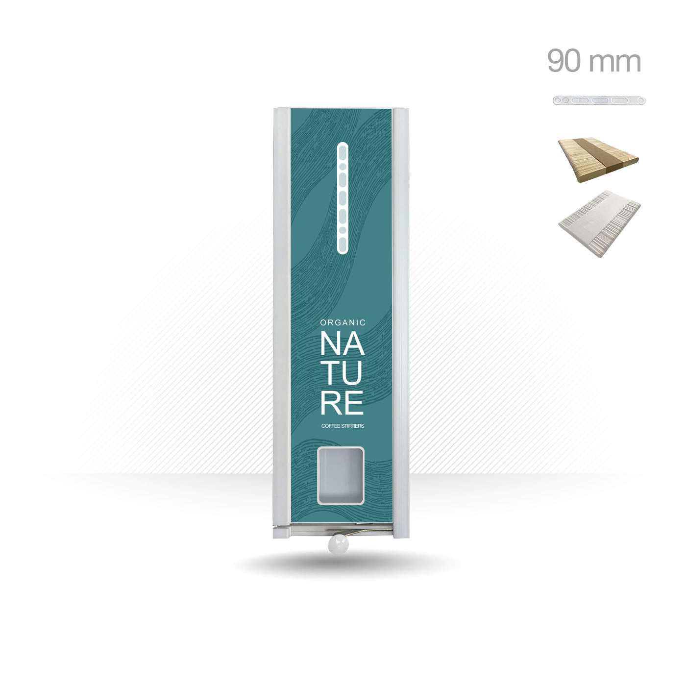 Distributore di palette da 90 mm