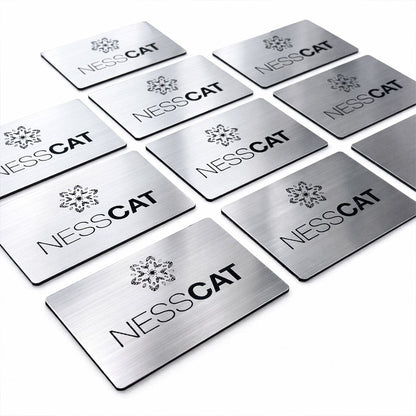 Materiali rigidi – Plastica personalizzata incisa al laser – Lotto da 10 pezzi