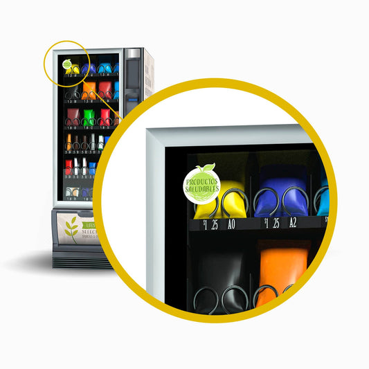 Adesivo prodotti salutari (100 pezii)