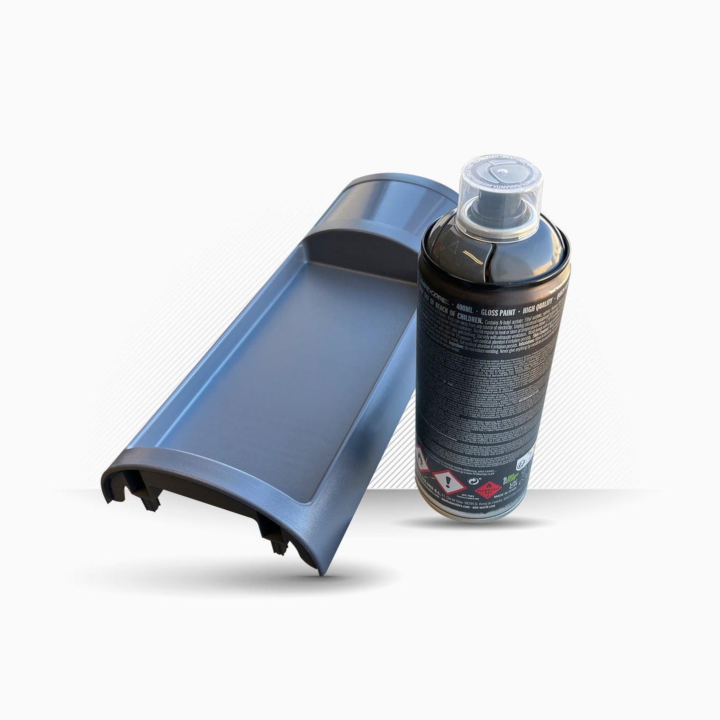 Vernice grigia per plastica Kikko & Snakky