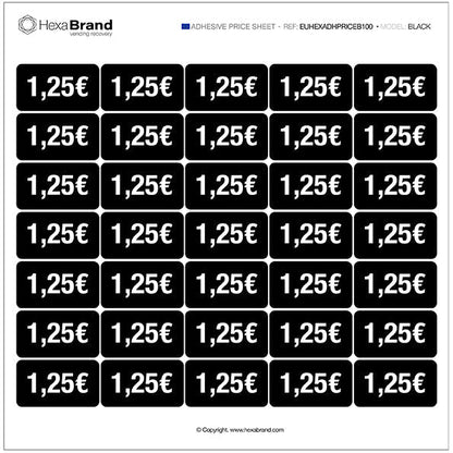 Adesivi prezzo - Vending