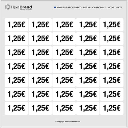 Adesivi prezzo - Vending