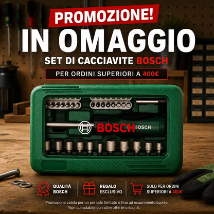 Bosch - Set di cacciaviti da 46 pezzi.