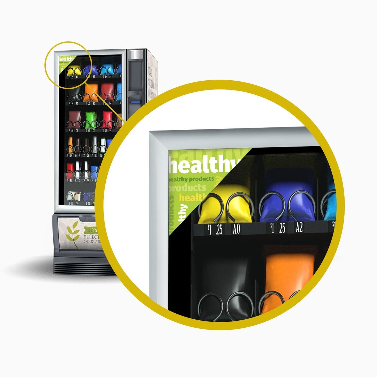 Triangoli di prodotti salutari (10 pezzi)