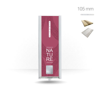 Distributore manuale di palette da 105 mm per distributori automatici. Style Nature Red
