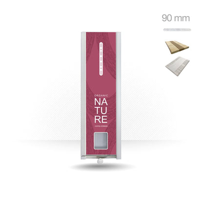 Distributore manuale di palette da 90 mm per distributori automatici. Style Nature Red