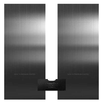 Elementi del kit di adesivi frontali e laterali per distributore automatico Necta Sfera Inox Print