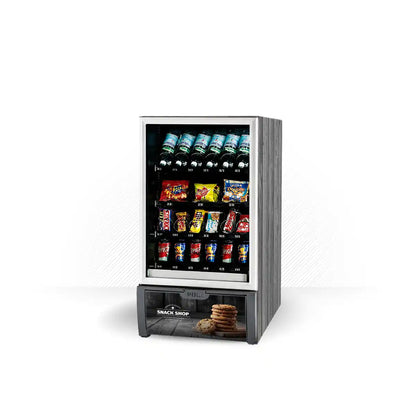 Kit di adesivi in vinile per distributore automatico Necta Mini Snakky Coffee Shop