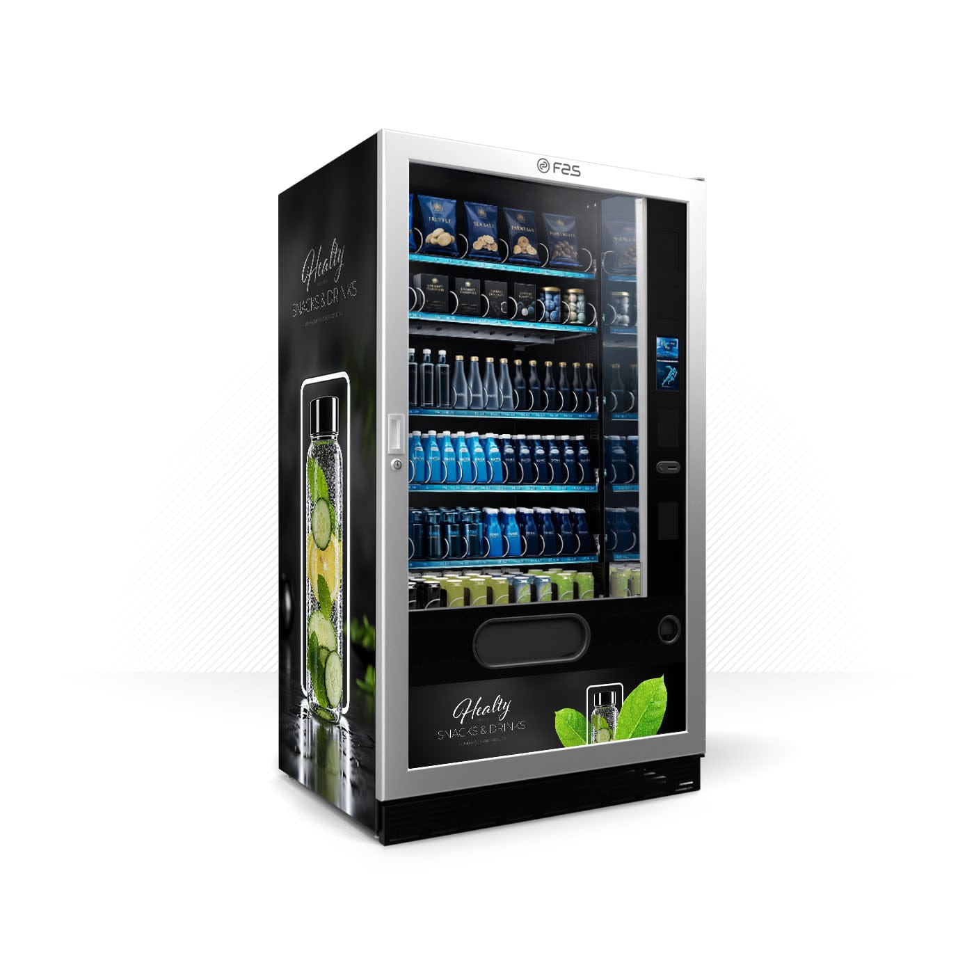 Kit di adesivi in vinile per distributore automatico Fas 1050 Healty Collection