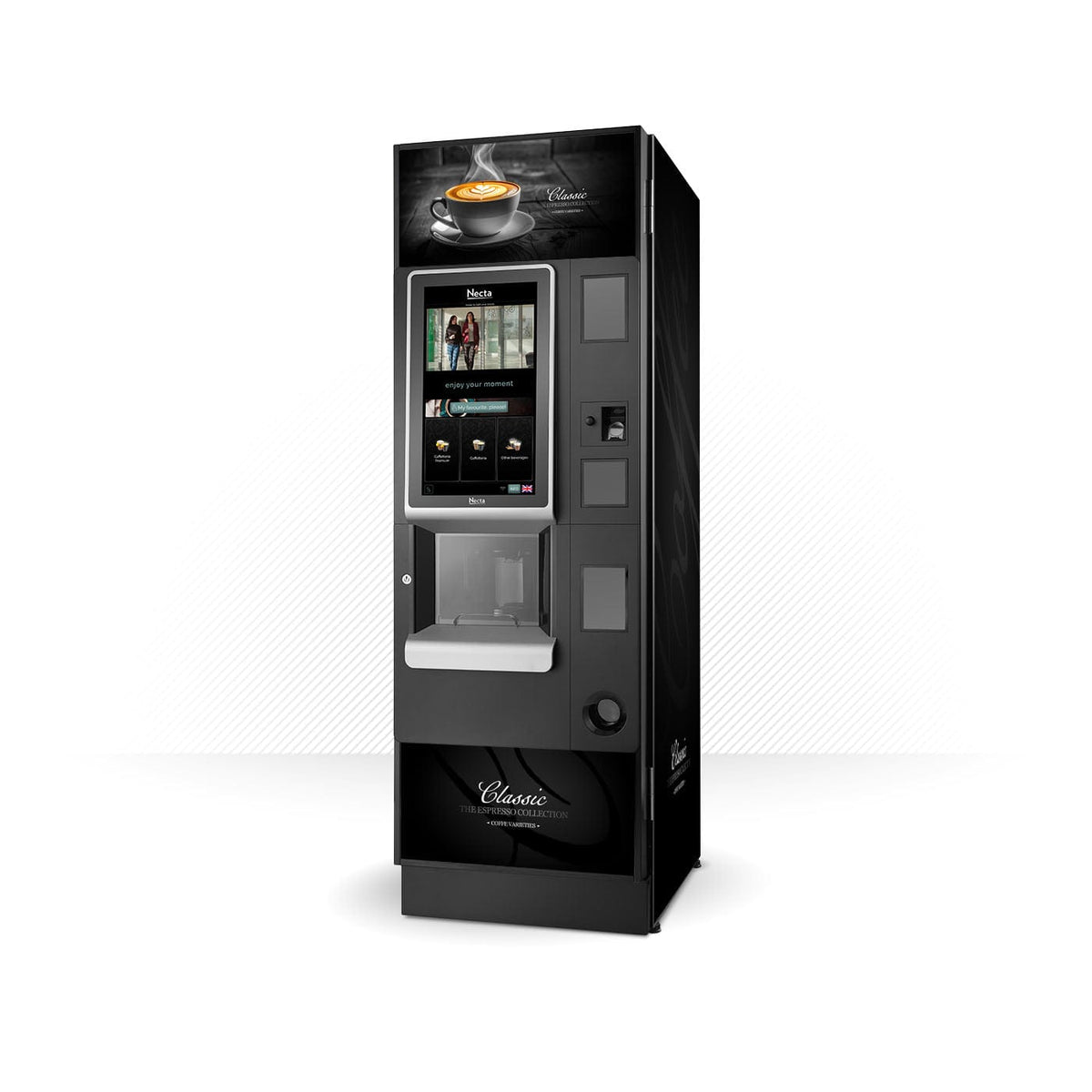 Kit di adesivi in vinile per distributore automatico Necta Barista Pro 600 Classic