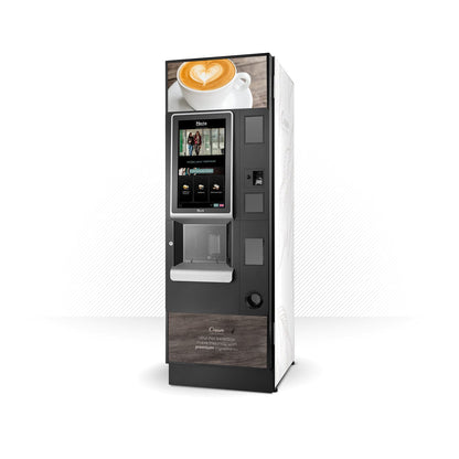 Kit di adesivi in vinile per distributore automatico Necta Barista Pro 600 Cream