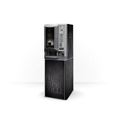 Kit di adesivi in vinile per distributore automatico Necta Brio 250 Time Flavour