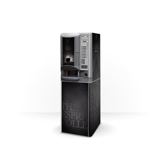 Kit di adesivi in vinile per distributore automatico Necta Brio 250 Time Flavour