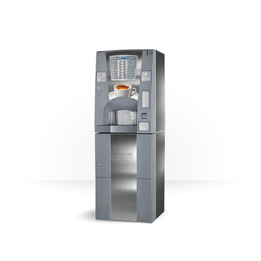 Kit di adesivi in vinile per distributore automatico Necta Brio 3 Inox Grey