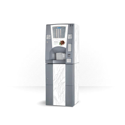 Kit di adesivi in vinile per distributore automatico Necta Brio 3 Premium White