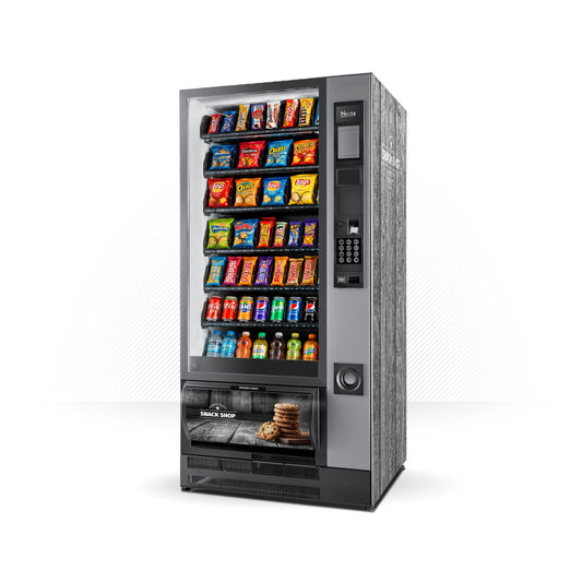 Kit di adesivi in vinile per distributore automatico Necta Gusto 8 Coffee Shop