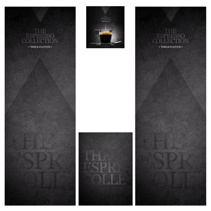 Kit di adesivi in vinile per distributore automatico Necta Kikko Ry Time Flavour
