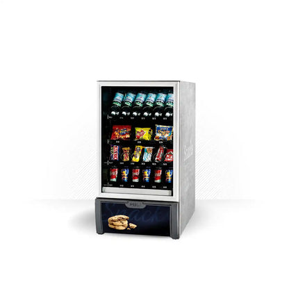 Kit di adesivi in vinile per distributore automatico Necta Mini Snakky Brugge