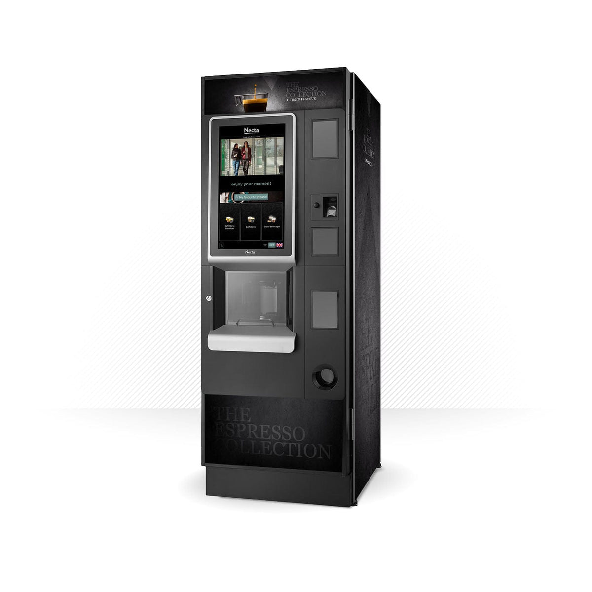 Kit di adesivi in vinile per distributore automatico Necta Opera Barista Pro 500 Time Flavour