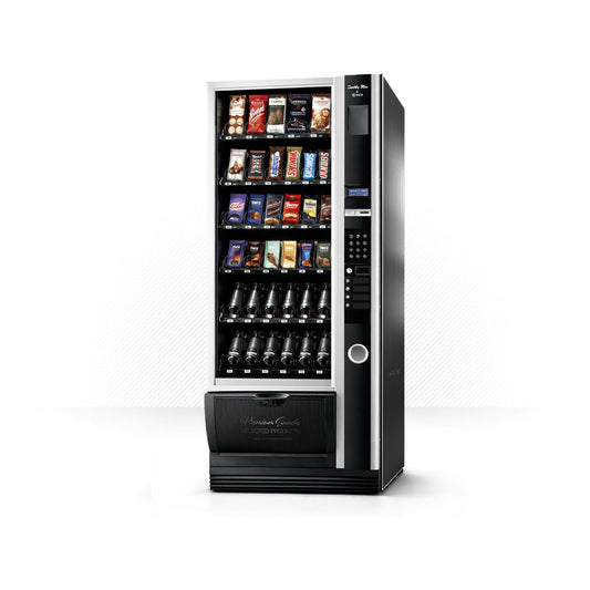 Kit di adesivi in vinile per distributore automatico Necta Snakky Max Inox Print