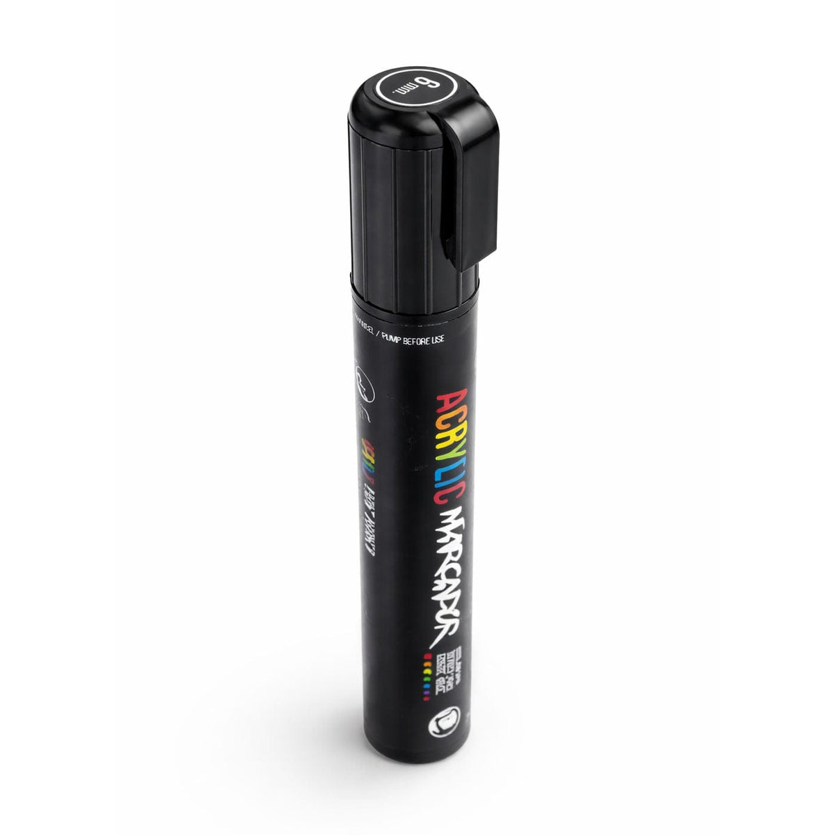 Pennarello acrilico nero RAL 9005 per distributori automatici